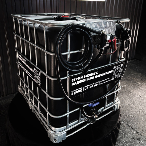 мини азс черная на 1000л экономического класса 12v купить в Санкт-Петербурге