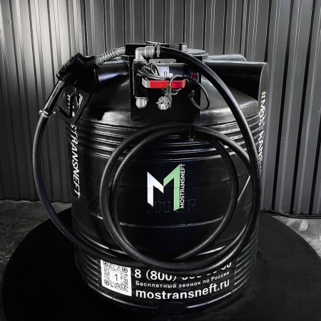 азс черная на 500л экономического класса с насосом 220v купить в Санкт-Петербурге