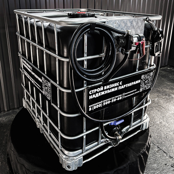 мини азс черная на 1000л экономического класса 24v купить в Санкт-Петербурге