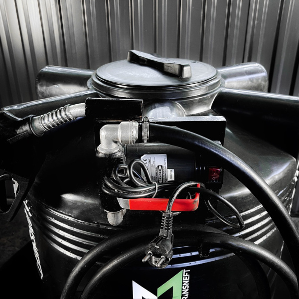 азс черная на 500л экономического класса с насосом 220v купить в Санкт-Петербурге